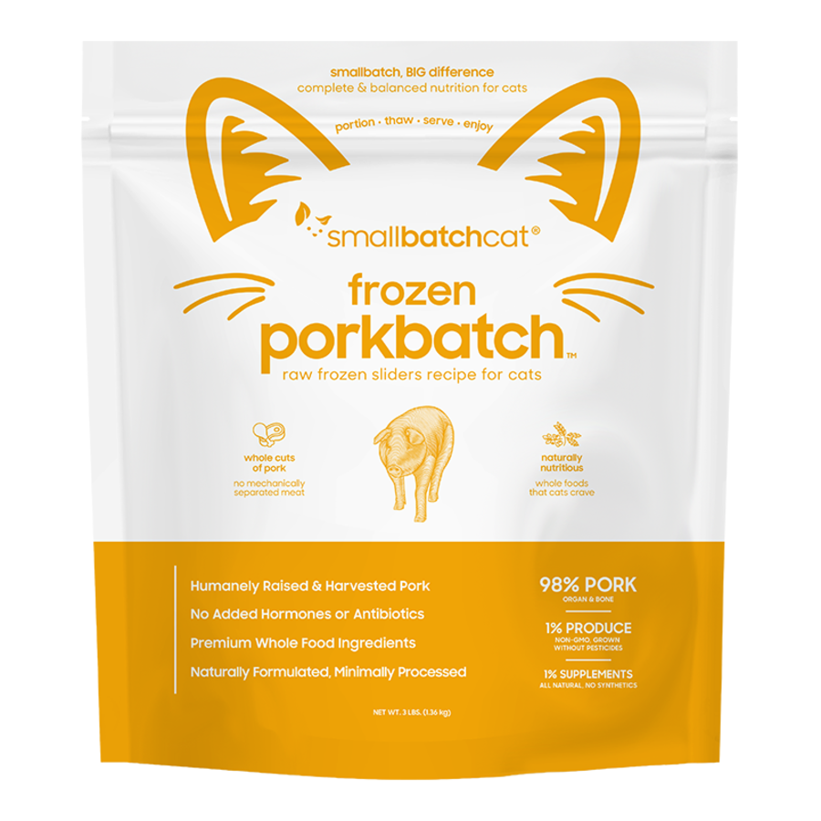 Smallbatch FRZN Cat Pork Sliders 3lb