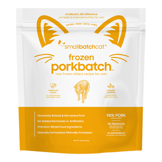 Smallbatch FRZN Cat Pork Sliders 3lb