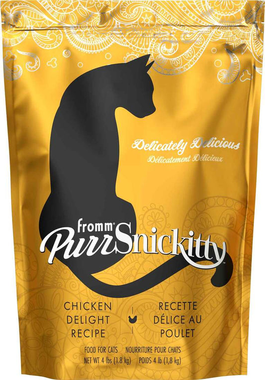 Fromm Purrsnackity Cat Kibble - Chicken Delight 4lb