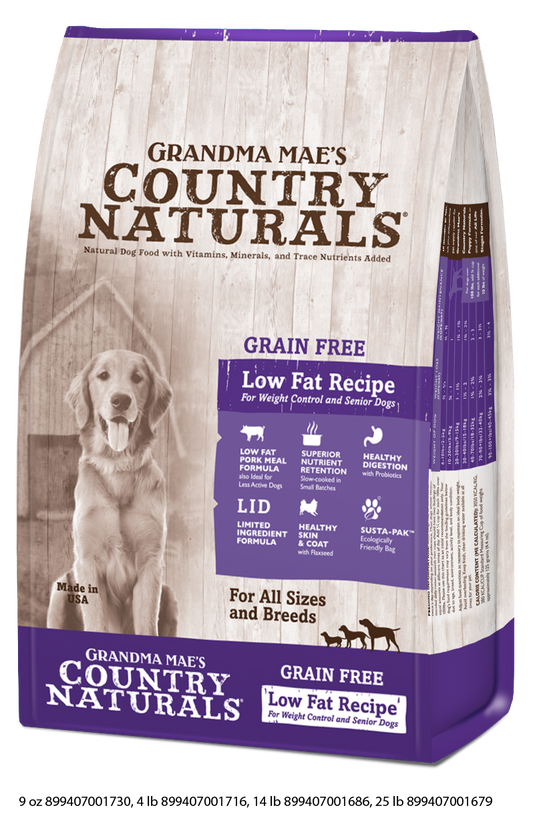 Grandma Mae's Country Naturals GF Senior/Weight Management 23lb