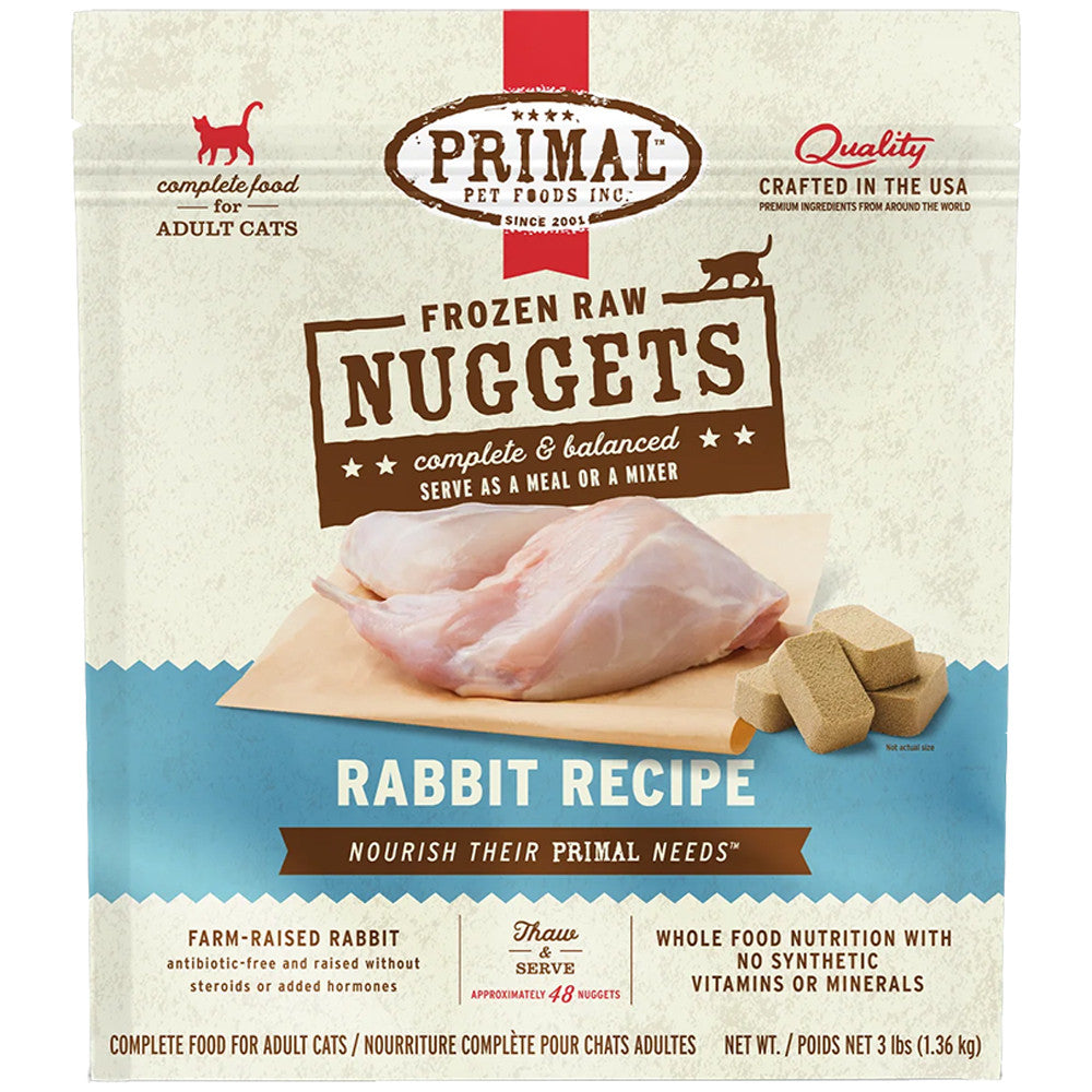 Primal FZN Feline Rabbit Formula 3lb