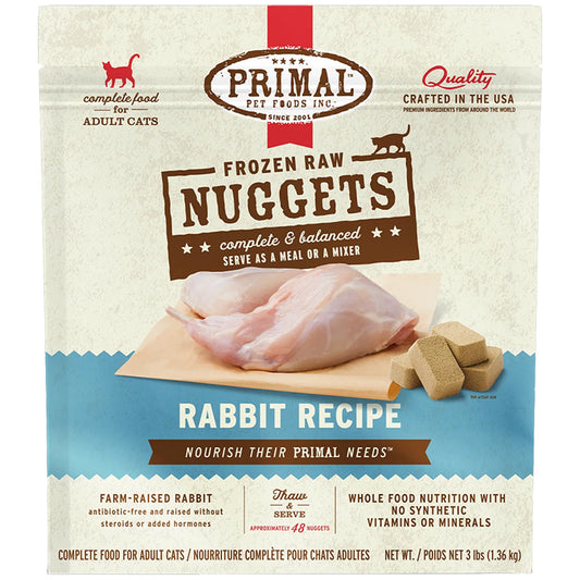 Primal FZN Feline Rabbit Formula 3lb