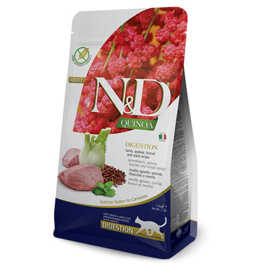 Farmina N&D Quinoa Cat Digestion: Lamb 11lb