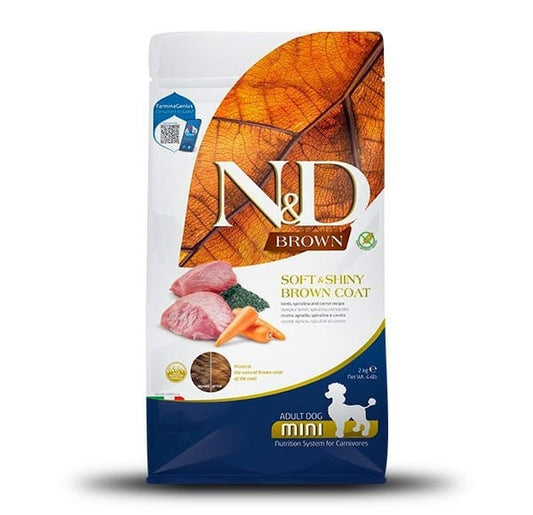 Farmina N&D Brown Coat Lamb Mini 4.4lb