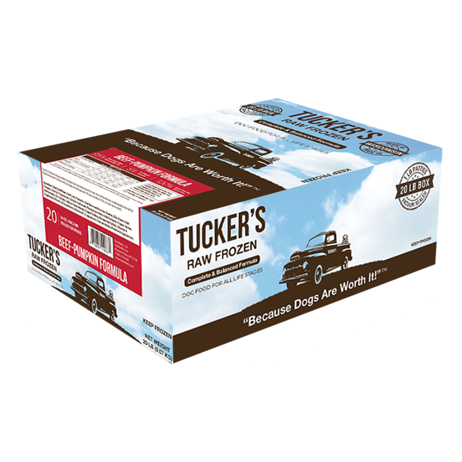 Tuckers Raw FZN for Dogs - Beef/Pumpkin 20lb