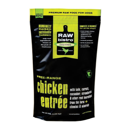 Raw Bistro FD Chicken Entrée for Dogs 1lb Pouch
