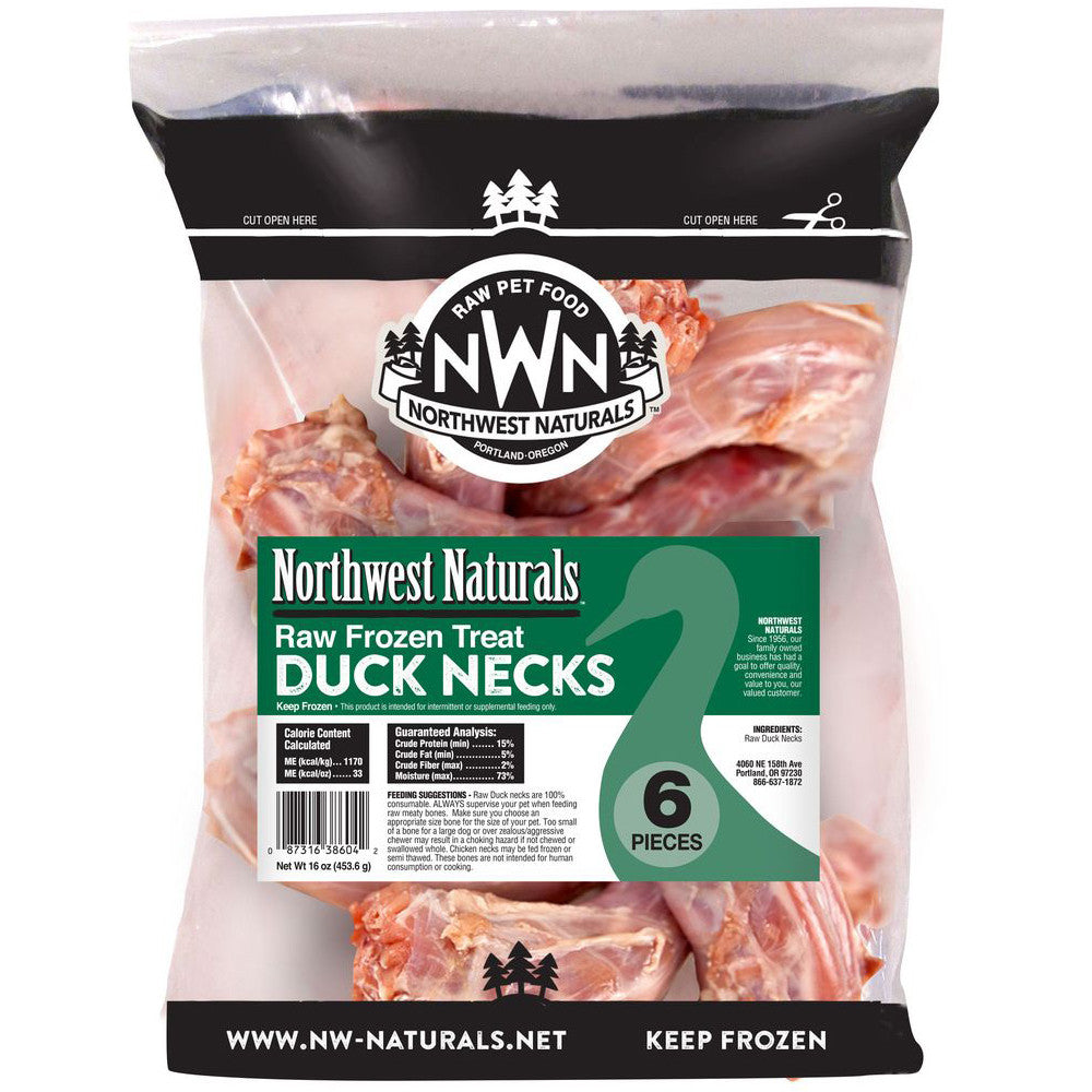 NW Naturals FZN Duck Necks 6-pk