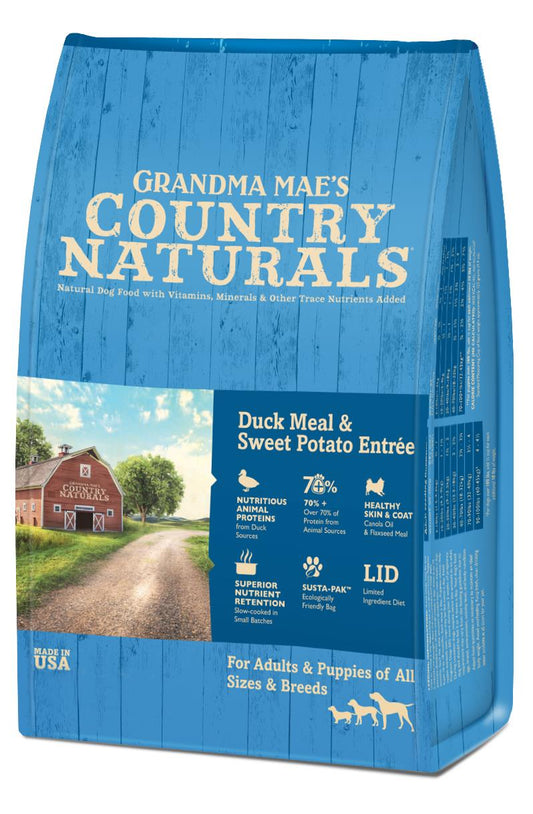 Grandma Mae's Country Naturals GF Duck Meal & Sweet Potato 4lb