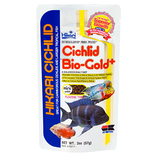 Hikari Cichlid Bio-Gold Floating Pellets (2.01 oz)