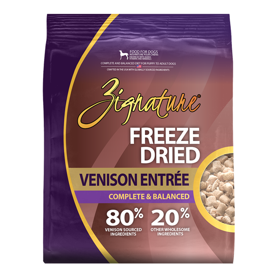 Zignature Freeze Dried Complete and Balanced Meal for Dogs