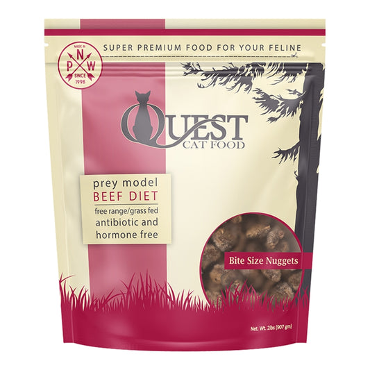 Steve's Real Food FZN Cat Nuggets 2lb- Beef
