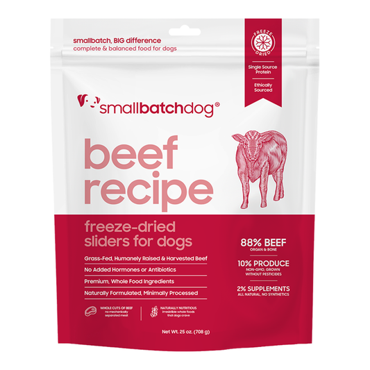Smallbatch FD Beef Batch for Dogs 25oz