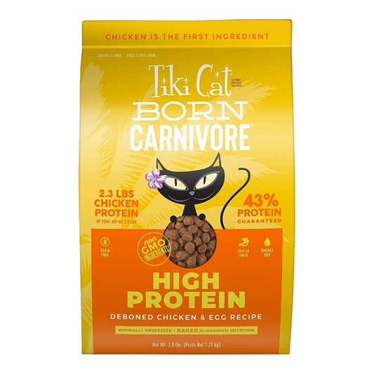 Tiki Cat Born Carnivore Luau Cat Kibble 5.6lb- Chicken/Egg