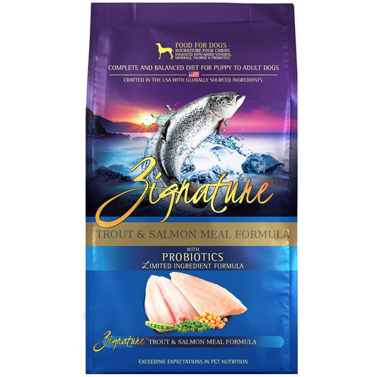 Zignature Dog GF/LI Trout/Salmon Meal 25lb
