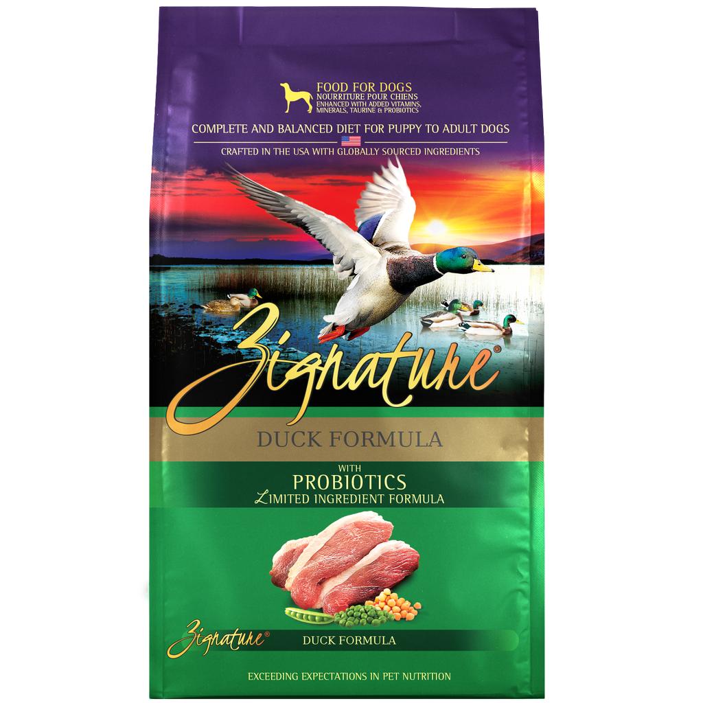 Zignature Dog GF/LI Duck Formula 4lb