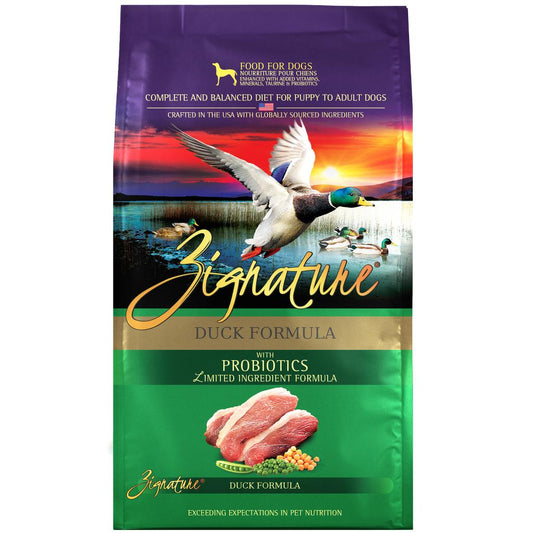 Zignature Dog GF/LI Duck Formula 12.5lb