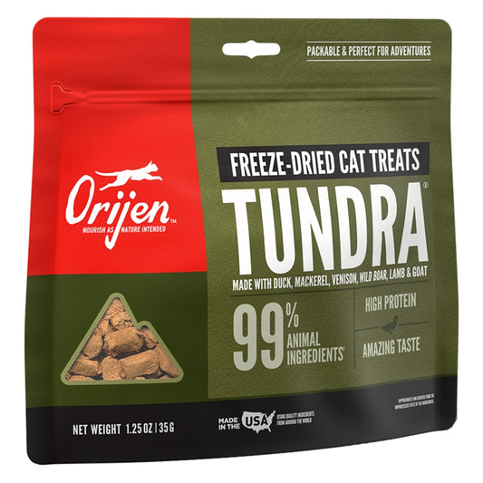 Orijen Grain Free Freeze Dried Tundra Cat Treats 1.25oz