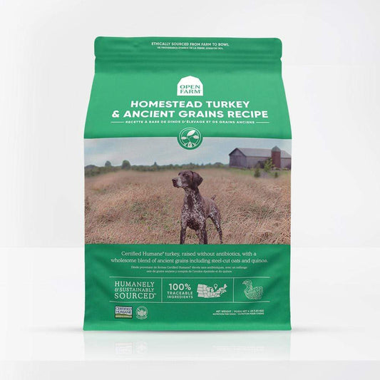 Open Farm Harvest Turkey & Ancient Grains Dry Dog Food 4lb