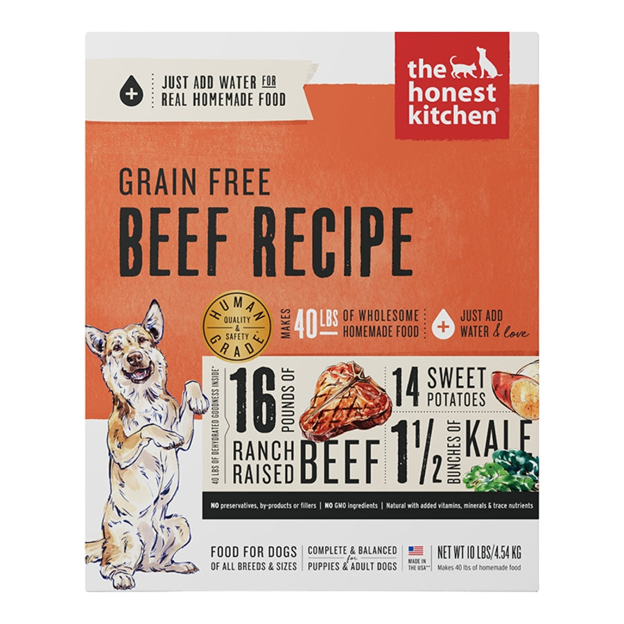 Honest Kitchen GF Beef Recipe for Dogs 4lb