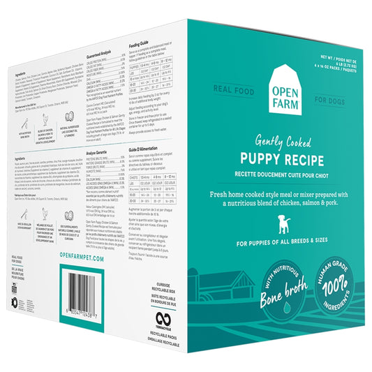 Open Farm Gently Cooked FZN Dog Food 96oz - Puppy