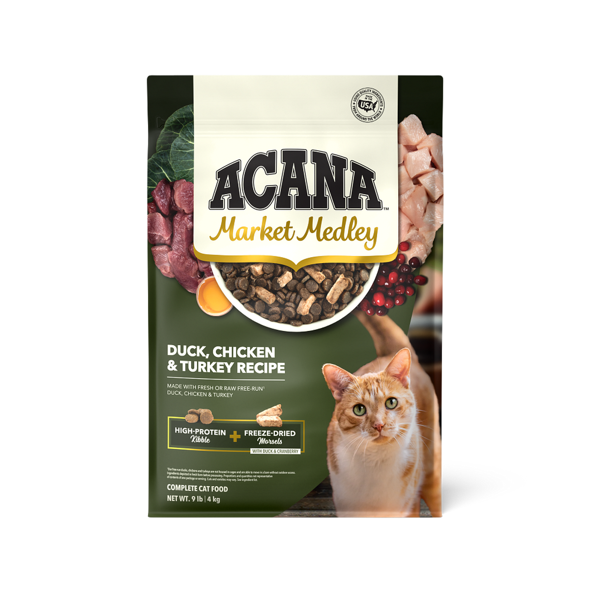 Acana Market Medly Duck/Chicken/Turkey Recipe (3.5lb)