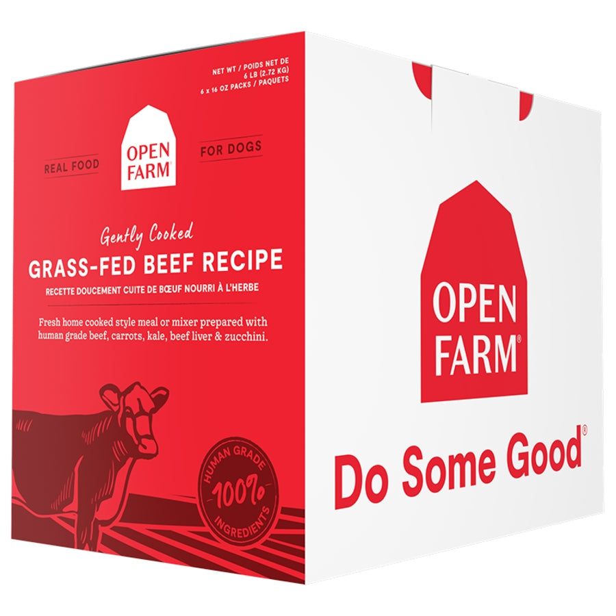 Open Farm Gently Cooked FZN Dog Food 96oz - Beef