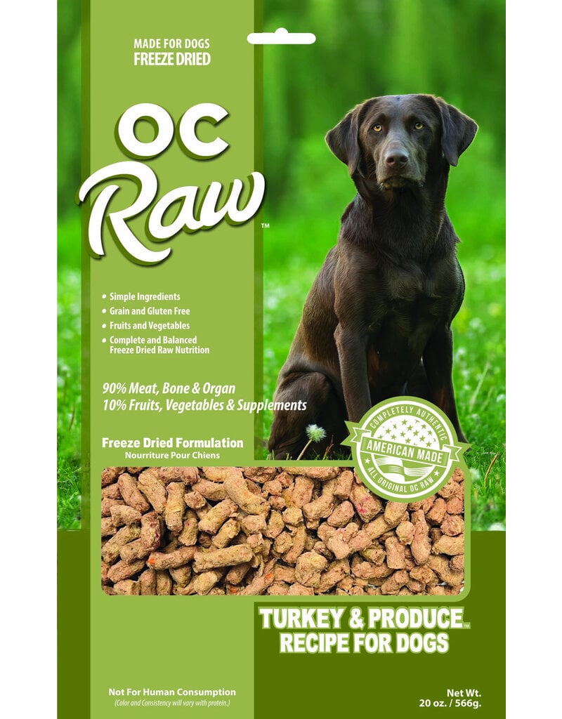 OC Raw Freeze Dried Dog Food