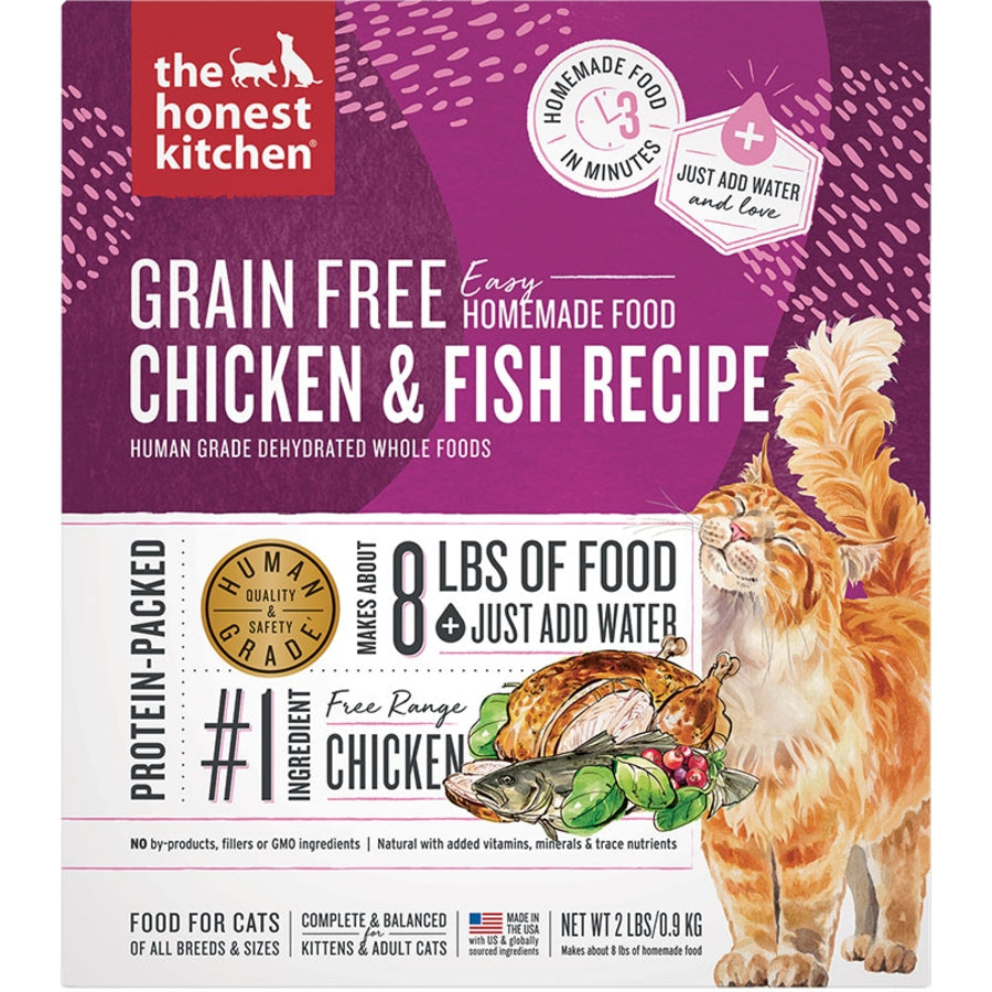 The Honest Kitchen GF Dehydrated Cat Food - Chicken/Whitefish 2lbspecial order