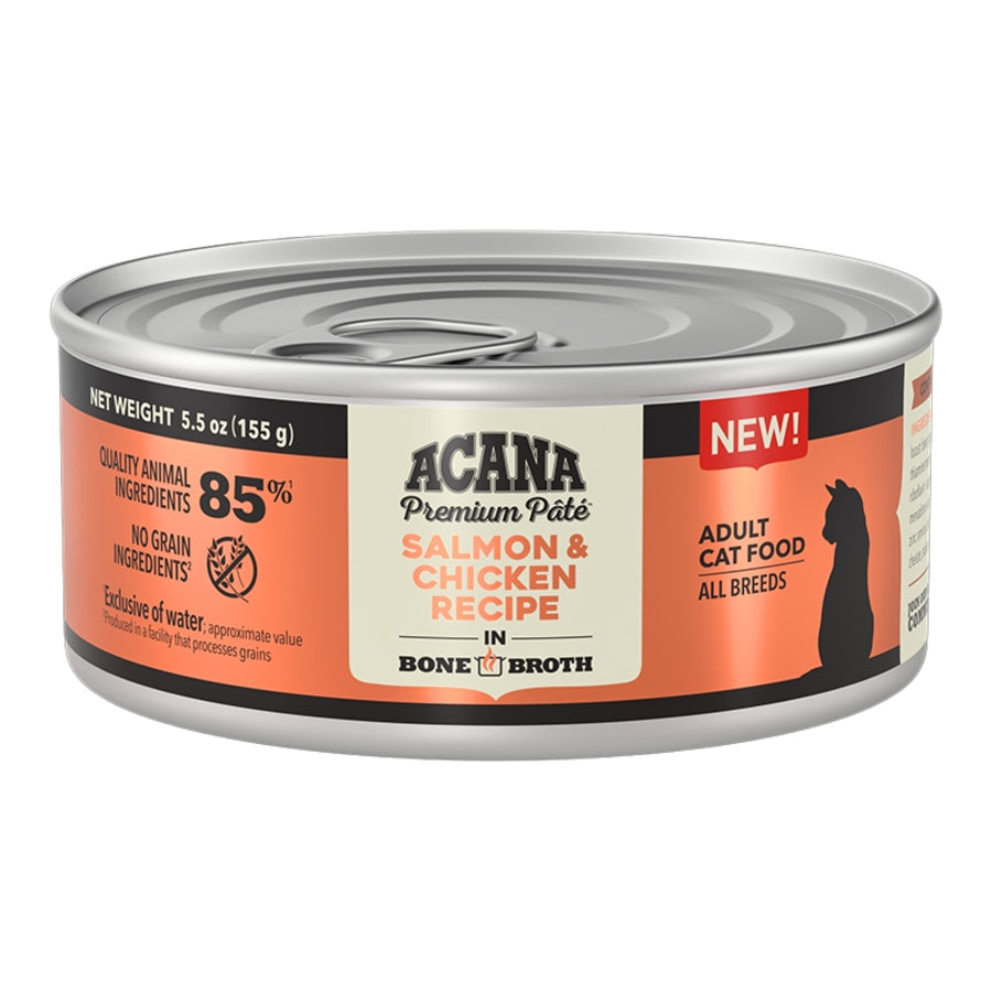 Acana Cat Premium Pate Salmon and Chicken Recipe (5.5oz)