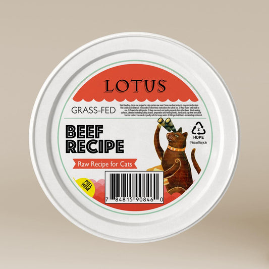 Lotus Raw Beef Recipe 17oz