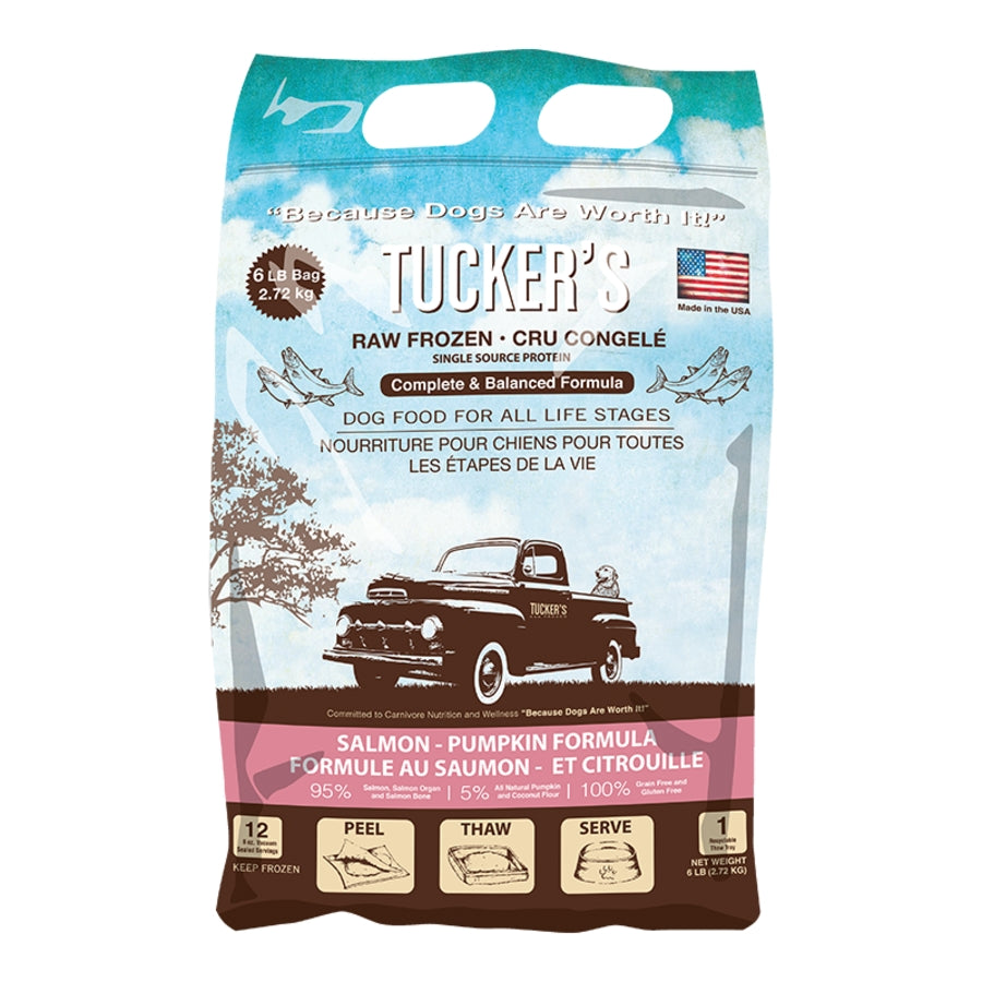 Tucker's FZN Raw Food for Dogs - Salmon 6 lb