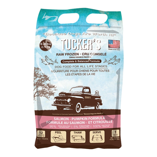 Tucker's FZN Raw Food for Dogs - Salmon 6 lb
