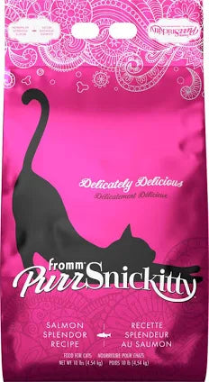 Fromm Purrsnackity Cat Kibble - Salmon Splendor 10lb