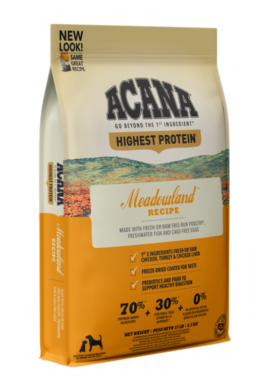 Acana GF Meadowland Dog Formula 25lb