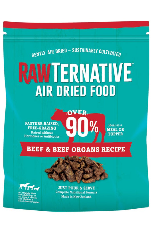 Grandma Mae's Rawternative Air Dried Dog Food 5lb- Beef