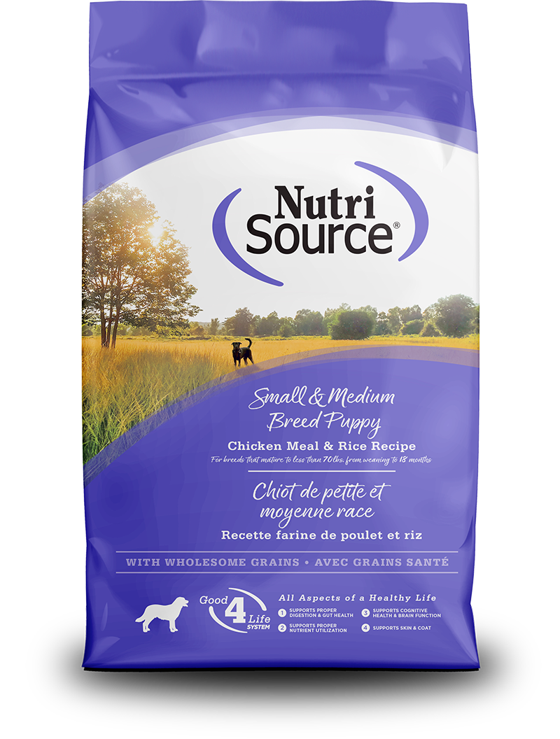 Nutrisource Grain Free Small-Medium Breed Puppy Recipe lb15