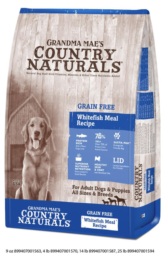 Grandma Mae's Country Naturals GF Whitefish 4lb