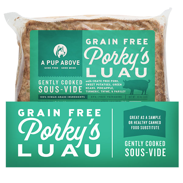 A Pup Above Gently Cooked Pork Recipe for Dogs 1lb