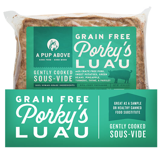 A Pup Above Gently Cooked Pork Recipe for Dogs 1lb