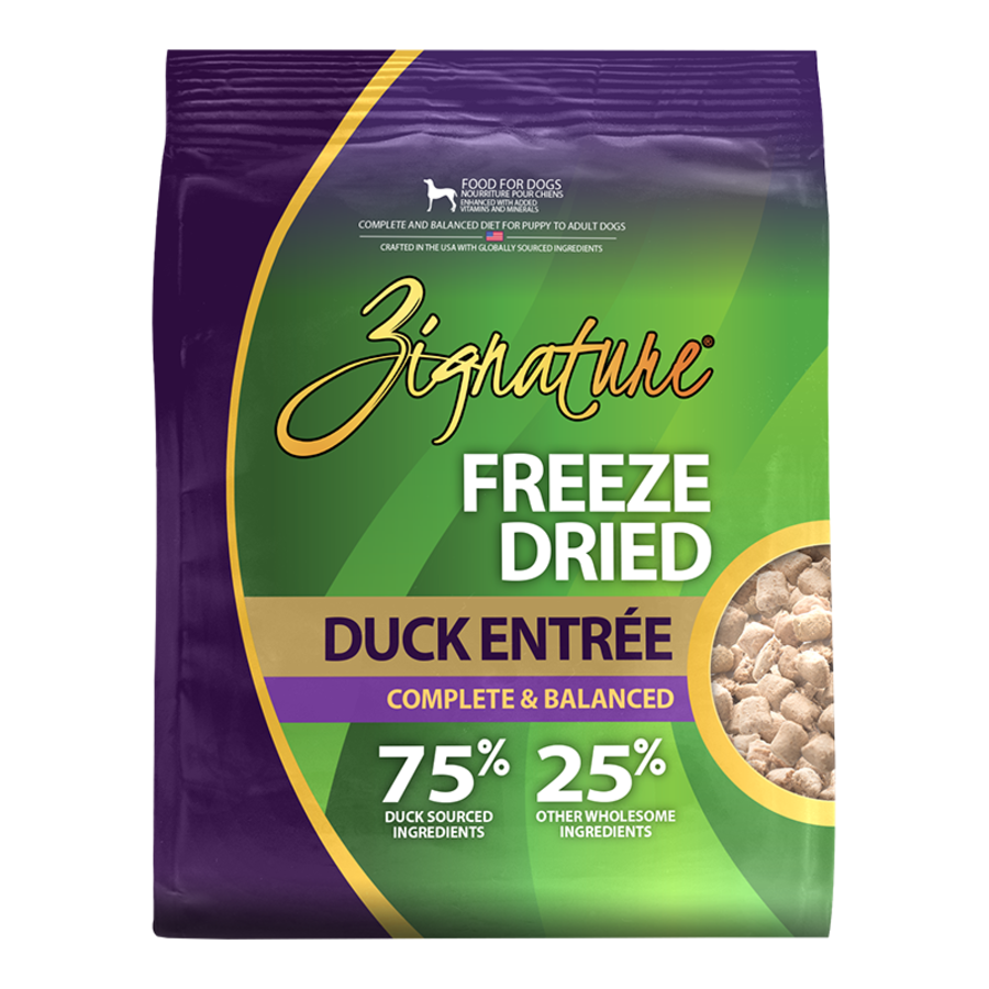Zignature Freeze Dried Complete and Balanced Meal for Dogs
