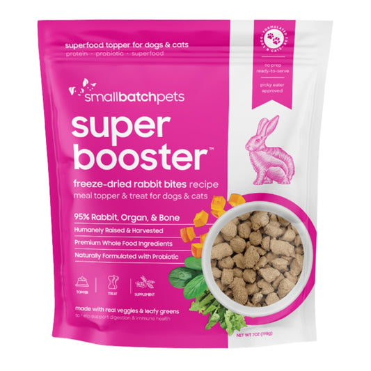 Smallbatch FD Super Booster for Dogs & Cats  7oz - Rabbit