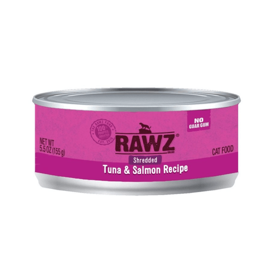 RAWZ Shredded Tuna & Salmon Recipe for Cats (5.5 oz)