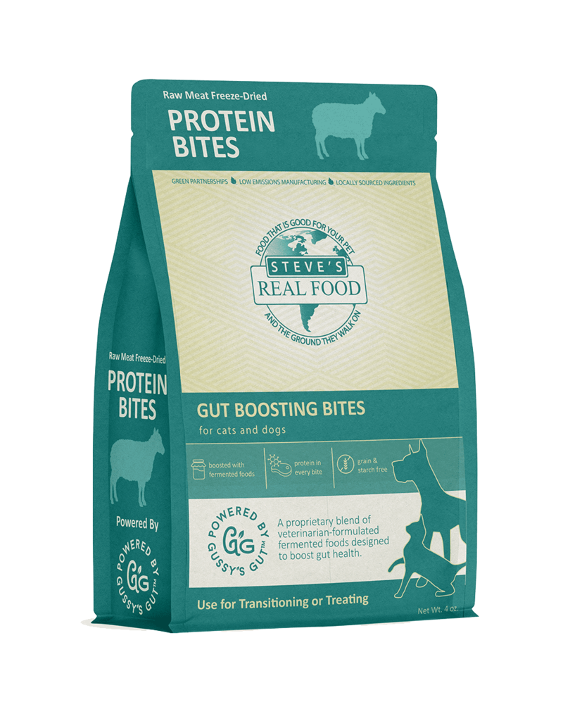 Steve's Real Food FD Gut Health Protein Bites 4oz - Lamb