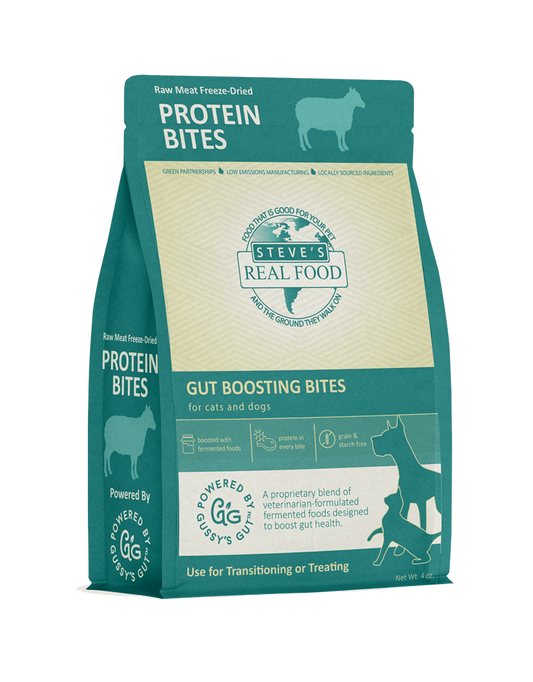 Steve's Real Food FD Gut Health Protein Bites 4oz - Lamb