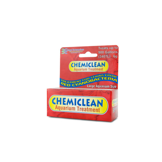 Chemi-Clean Aquarium Treatment to Remove Stains from Cyanobacteria (Treats 900 gallons)