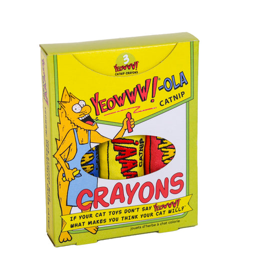 Yeowww Catnip Crayons
