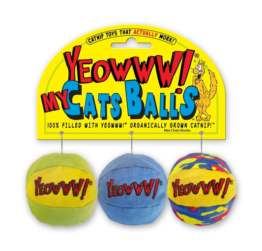 Yeowww Cat My Cat Balls 3 Pack