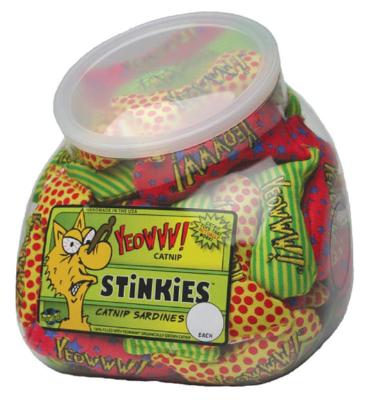 Yeowww Catnip Stinkies Bowl of 51