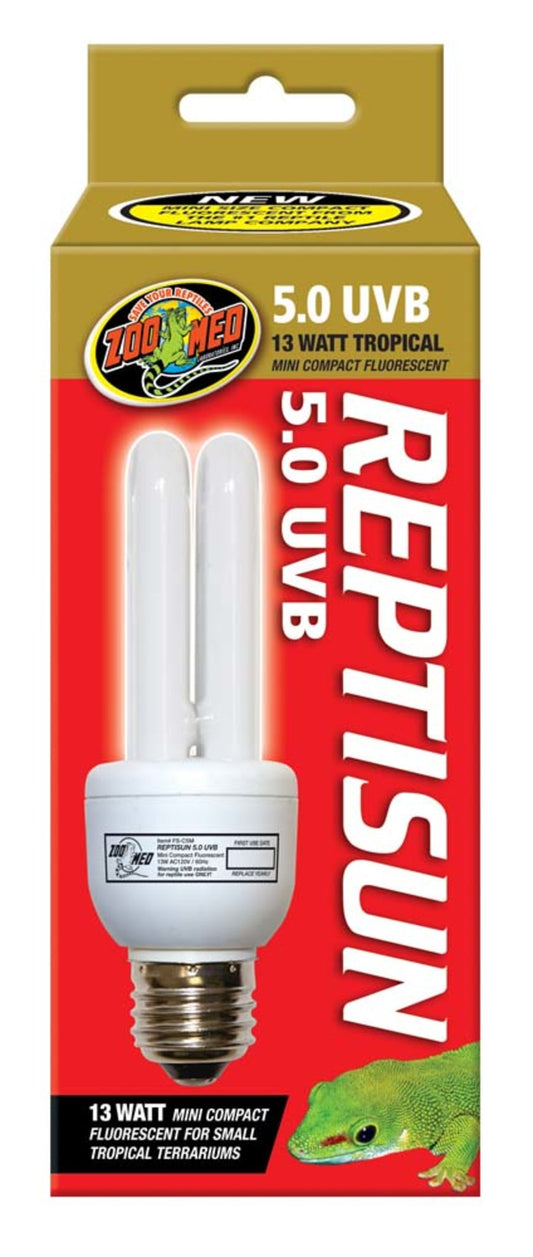 Zoo Med ReptiSun 5.0 UVB 13W Tropical Flourescent Bulb